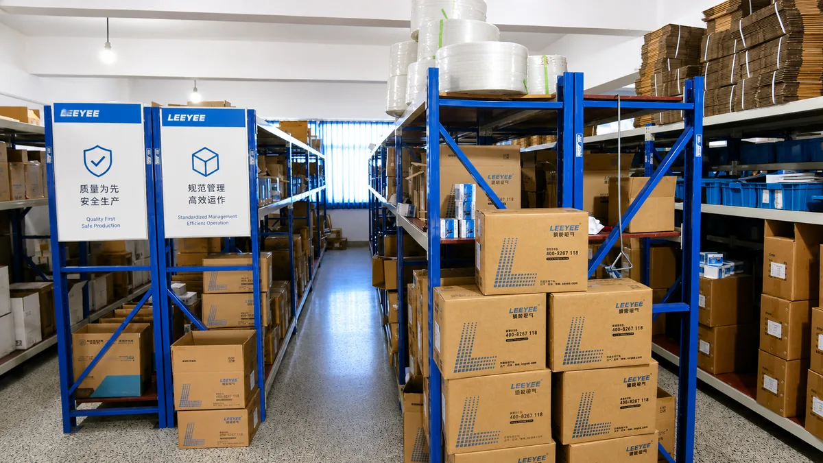 LEEYEE SPD warehouse and production control area