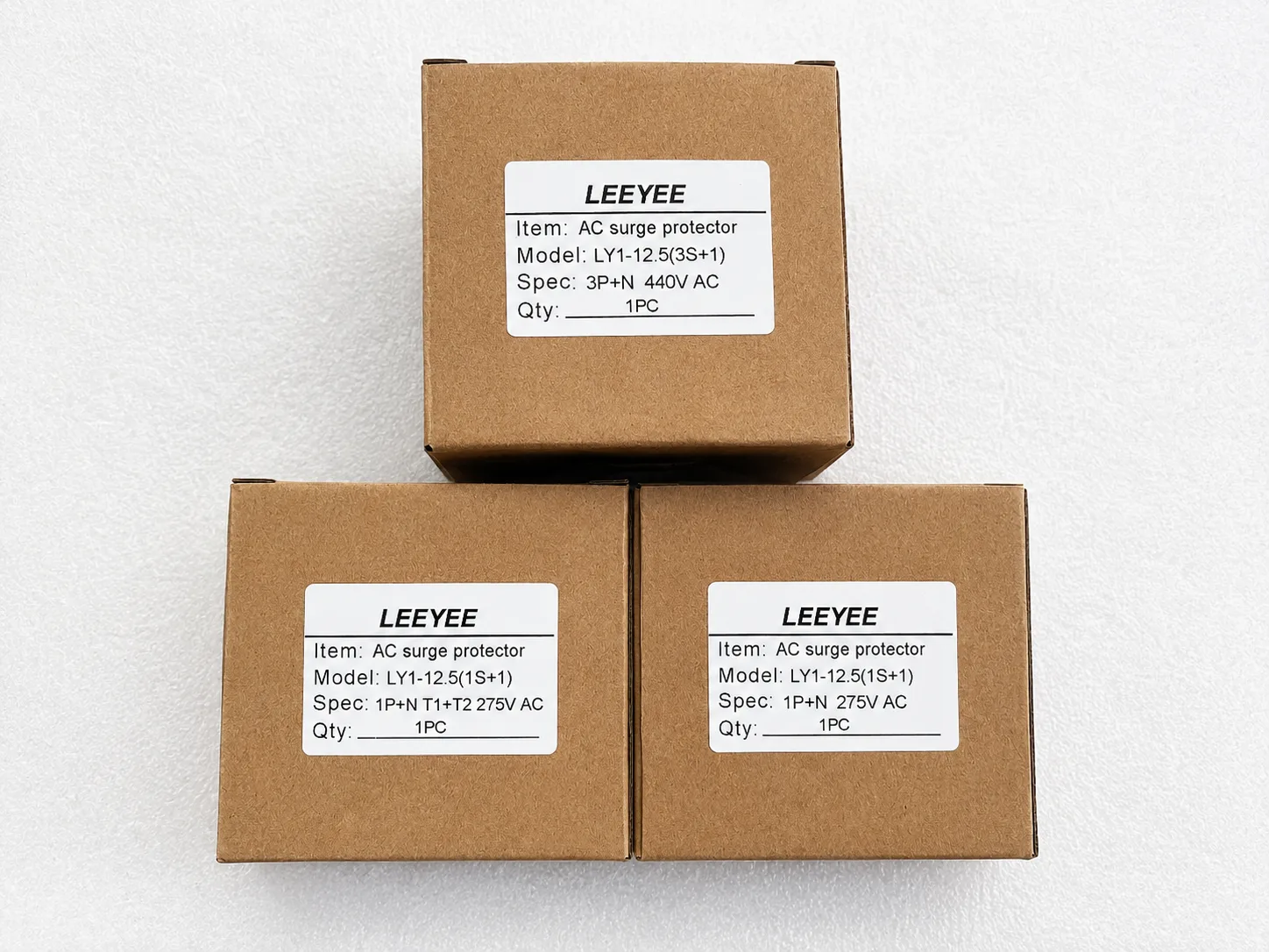 Carton packaging photo for LEEYEE SPD products